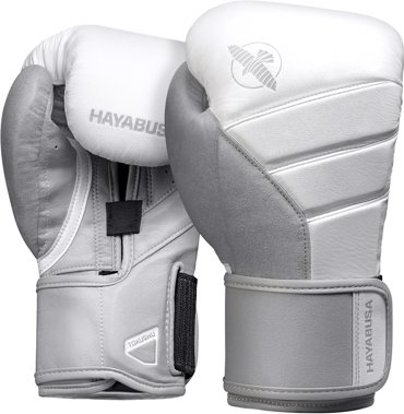 Hayabusa T3 Boxing Gloves -white/grey